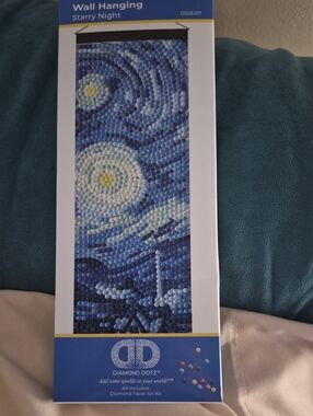 Diamond Dotz Wall Hanging "Starry Night" Van Gogh's Art Kit New In Box